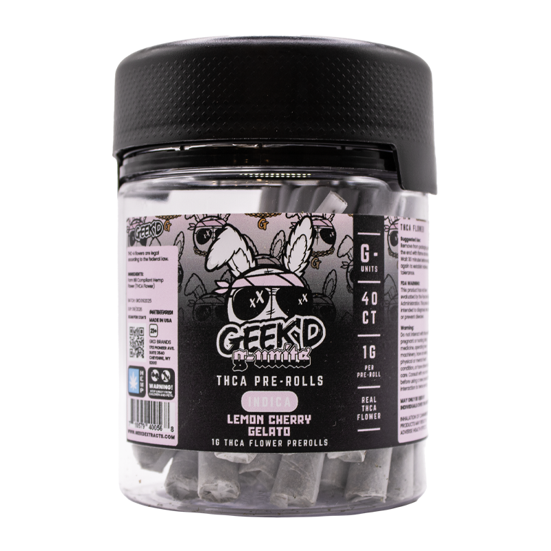 Thumbnail: Geek'd Extracts - G-Units THCA Pre-roll - 40ct