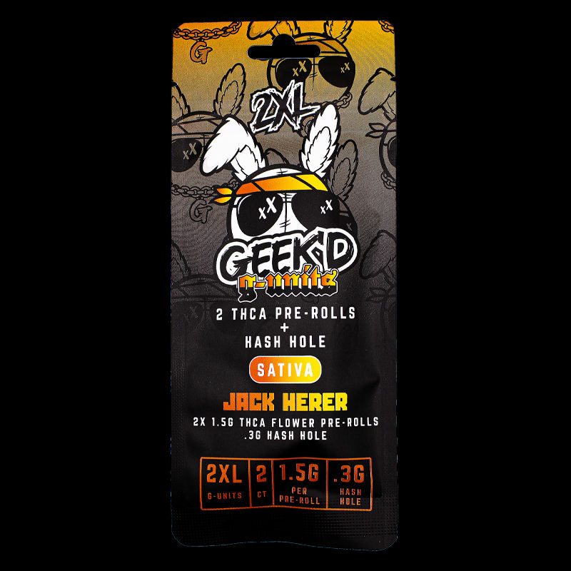 Thumbnail: Geek’d Extracts – 2XL G-Unit Hash Holes