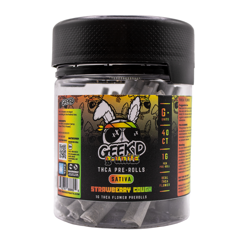 Thumbnail: Geek'd Extracts - G-Units THCA Pre-roll - 40ct