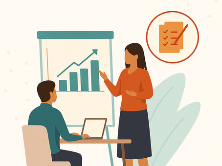 two professionals working together, symbolizing commitment and results. Above them is the word “Execution” with the definition: “The act of carrying out a plan, task, or strategy effectively.” The website name coachward.biz is placed subtly in the bottom corner.