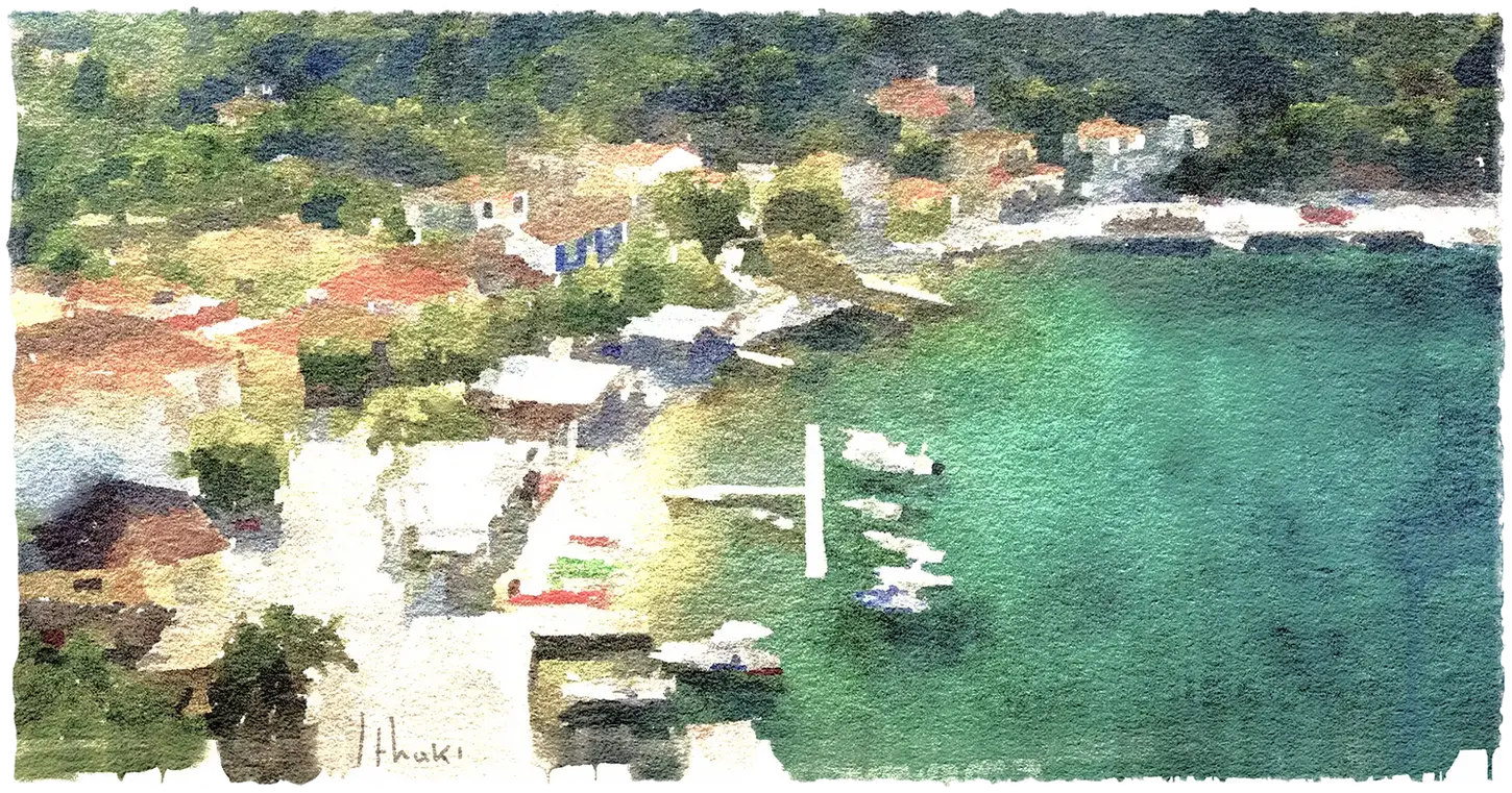 Ιθάκη - Ithaca Aquarelles project 