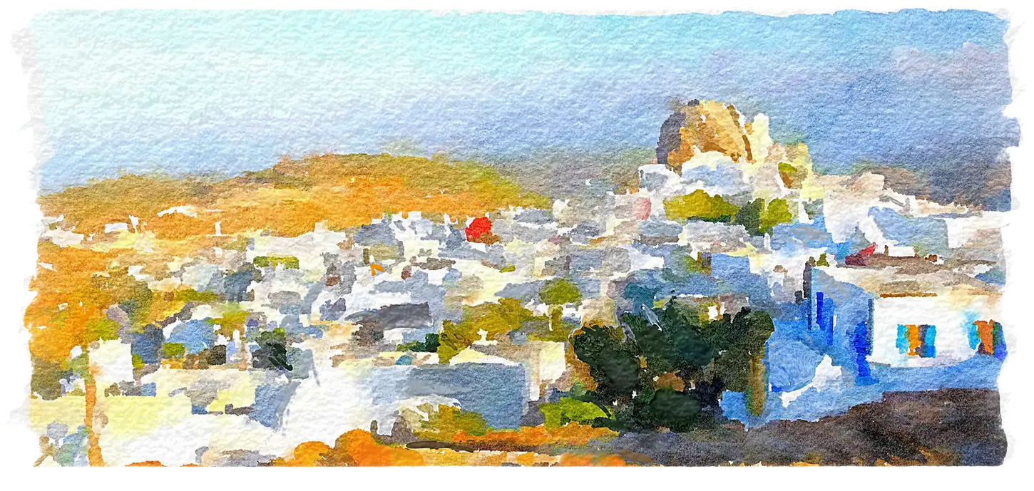 Αμοργός - Amorgos Aquarelles project