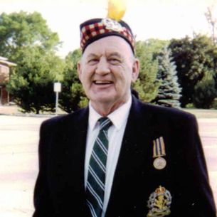 Elder male veteran