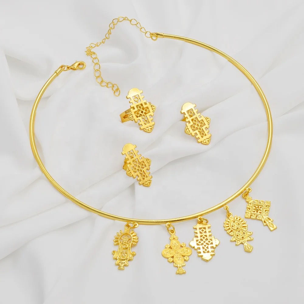 Choker Mini crosses set