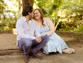 Gorgeous Engagement Photo Session at Dickson Azalea Park Downtown Orlando