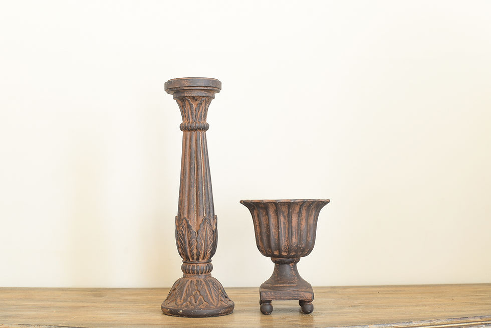 CASTIÇAL_MARROM_FOLHA_ML_,__TAÇA_FRIZADA