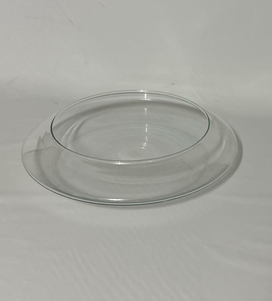 FRUTEIRA VIDRO REDONDA BAIXA M1 ML