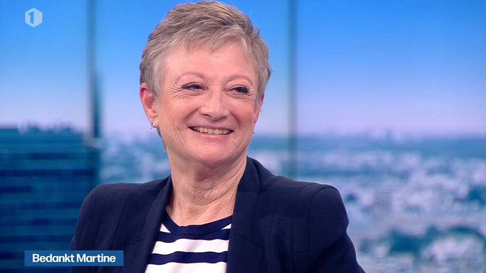 Na haar allerlaatste journaal: Martine Tanghe wint taalonderscheiding "Grote Prijs Jan Wauters"