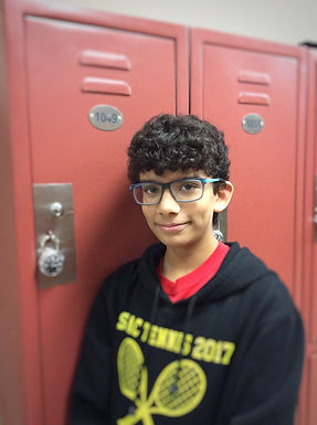 Humans of Middle School: Tanush Soni!