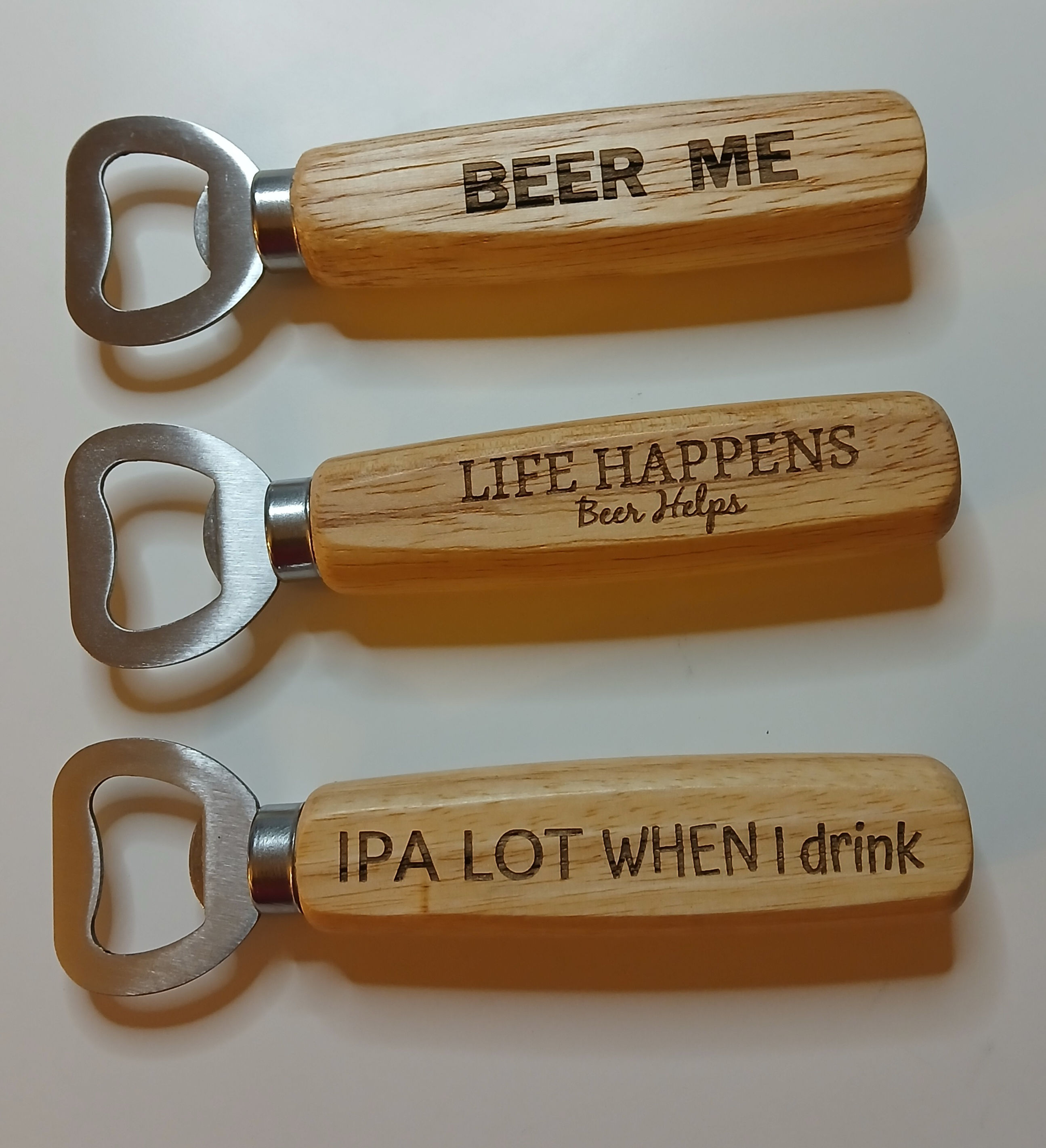 Wooden Bottle Opener 