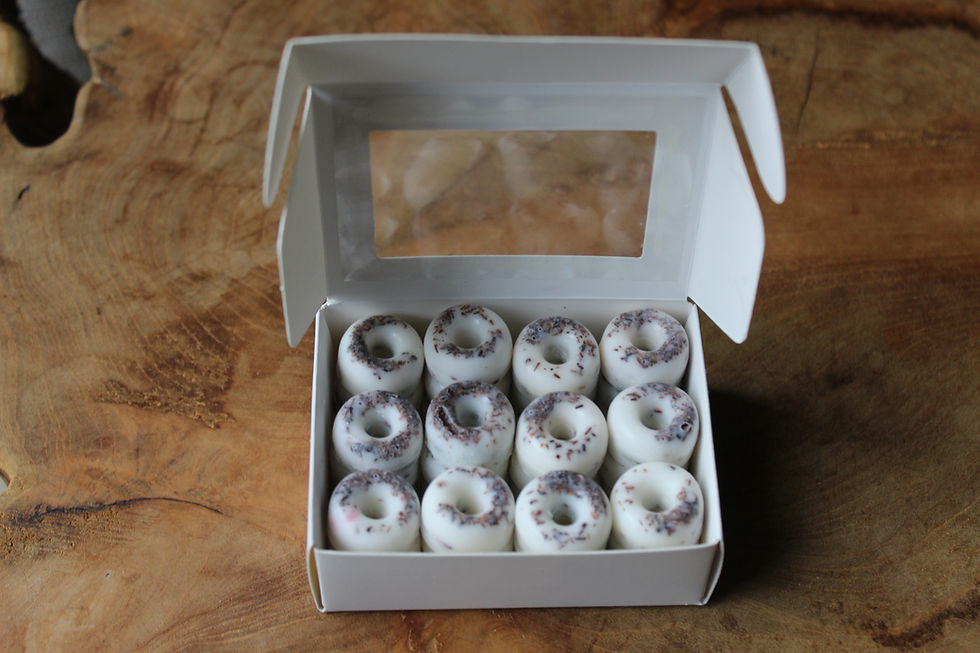 Thumbnail: Donuts Waxmelts doosje (40) Rooibos & Lavendel