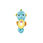 Miniatura: Fisher-Price Soothe & Glow Seahorse, Blue