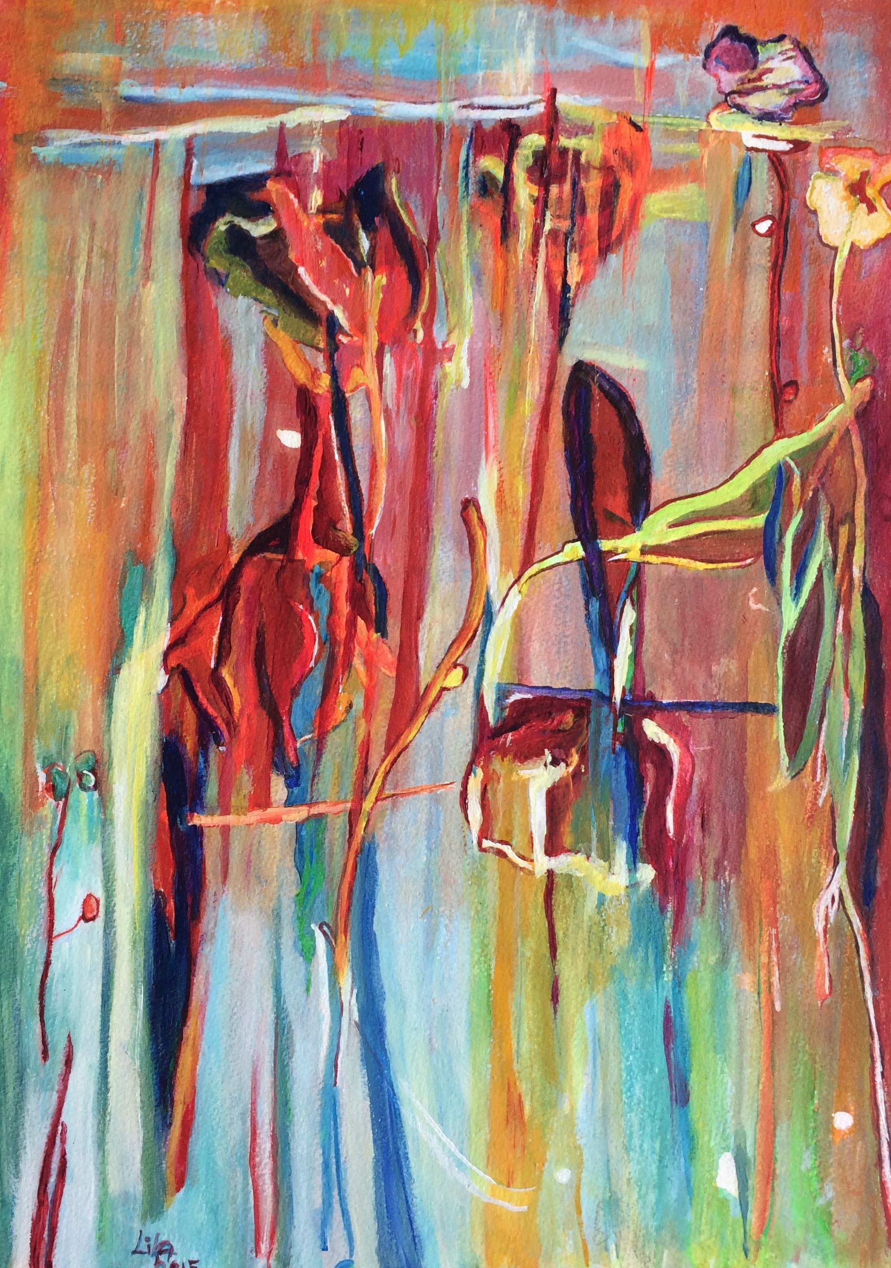 Abstract Flower View £310