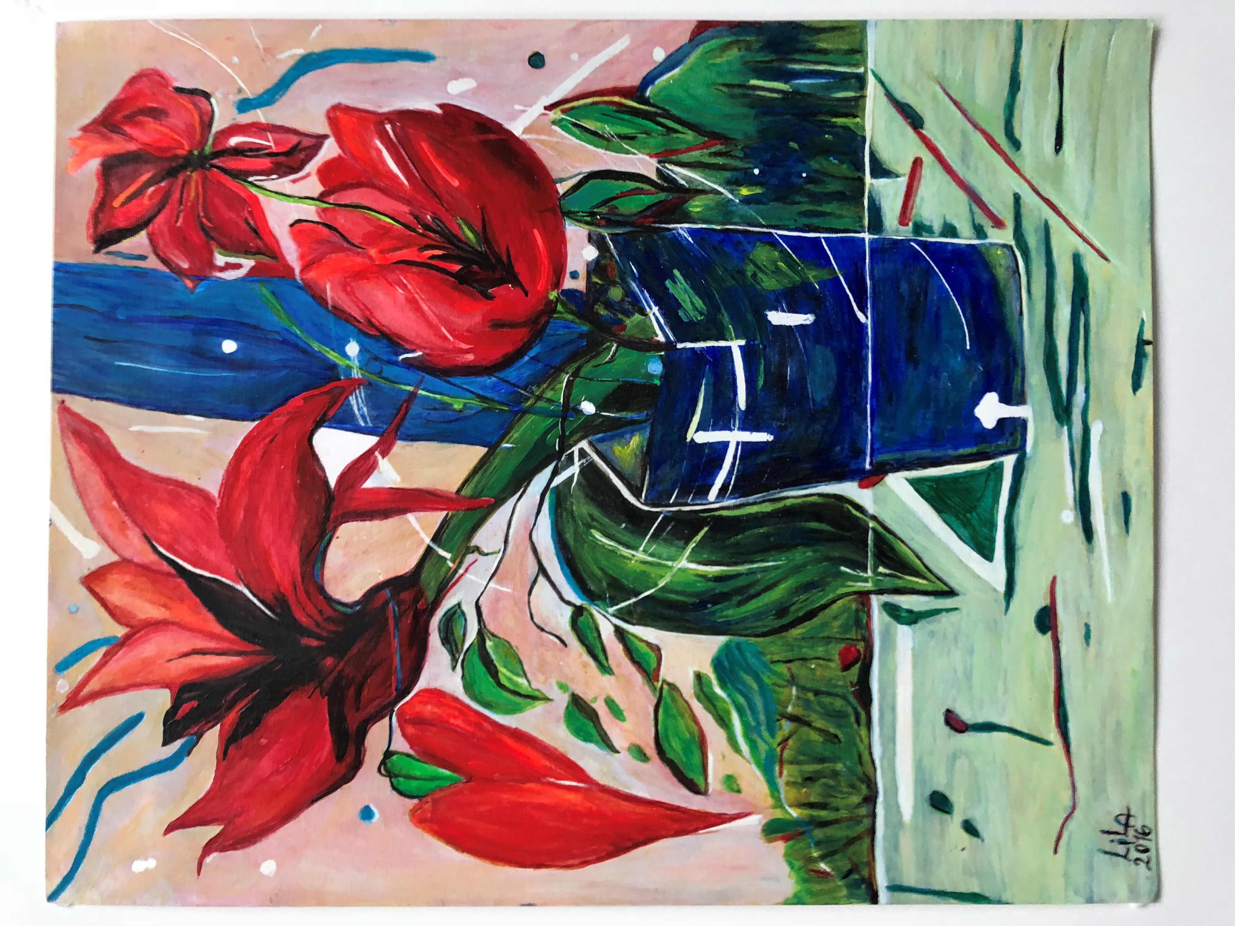 Flower in a Vase - 275