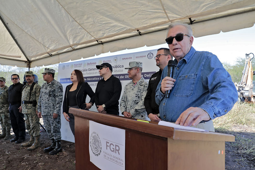 La sociedad sinaloense aplaude el trabajo de las corporaciones policiacas, afirma Gobernador Rocha