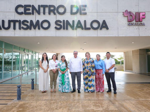 Recibe el Sistema DIF Sinaloa al personal de DIF Yucatán, para conocer instalaciones del Centro de Autismo Sinaloa