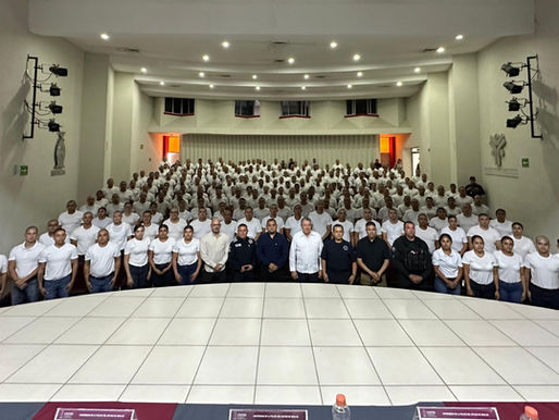 Ingresan 208 nuevos cadetes a la Universidad de la Policía en Sinaloa