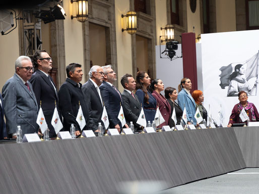 Gobernador Rocha Moya se suma a los acuerdos nacionales para fortalecer a las instituciones de seguridad pública