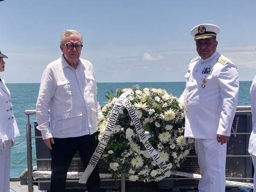 "La Marina Armada es sinónimo de soberanía nacional": Gobernador Rocha en la conmemoración del Día de la Marina