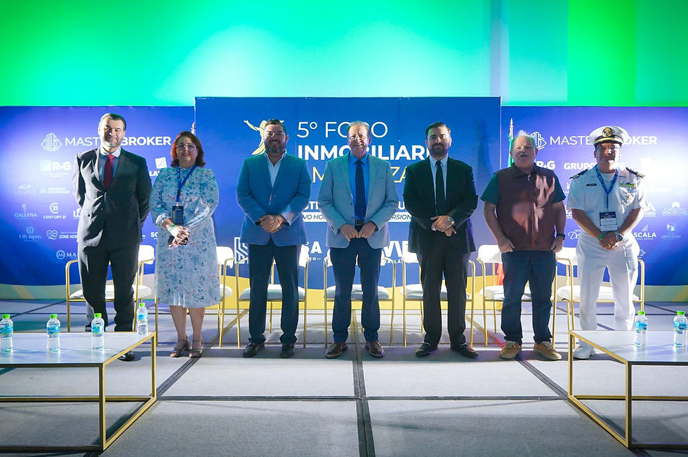 El sector inmobiliario en Sinaloa genera dinamismo y desarrollo, reconoce Feliciano Castro en inauguración del “5to Foro Inmobiliario AMPI Mazatlán”