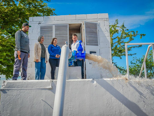 Se pone en marcha el Pozo 5 y transforma el abasto de agua potable en Salvador Alvarado