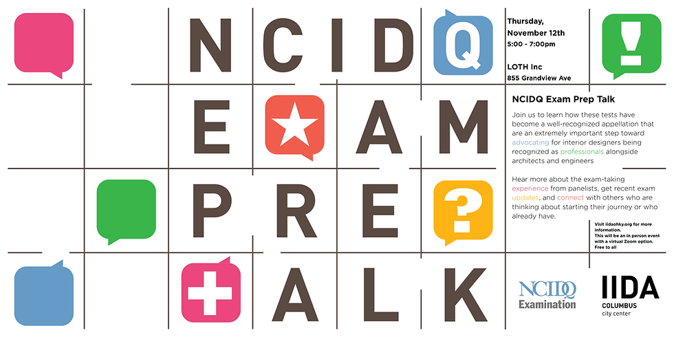 NCIDQ Prep Talk | November 2026