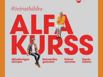 Pievienojies Alfa kursam! 