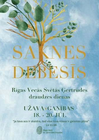 Draudzes dienas 2025 - Ar saknēm debesīs