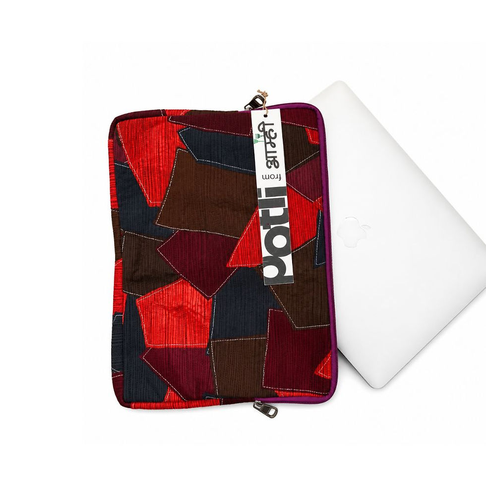 Thumbnail: Patchwork Laptop Bag