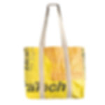 Upcycled Flat Tote Bag