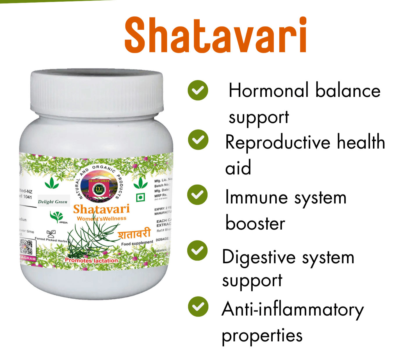 Shatavari-Herbal Capsules