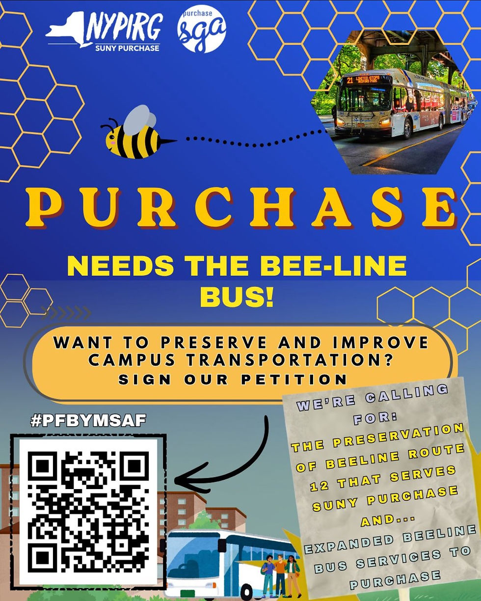 NYPIRG Starts Bee-line Petition as County Looks to Cut the Purchase Bus Stop