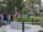 President Steiper on the scene speaking with students (Photo by Cage Evinger)