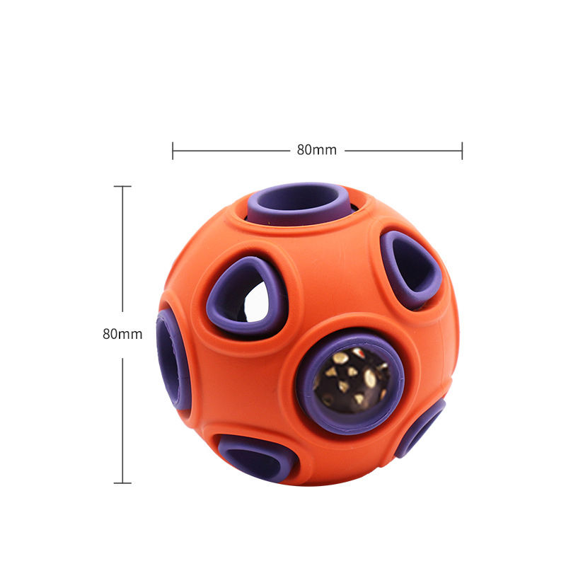 Thumbnail: Glow-in-the-Dark Dog Toy Ball for Chewing (Medium/Large)