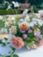 Foam Free Arrangements Made with All Locally Grown Flowers by Le Champagne Projects