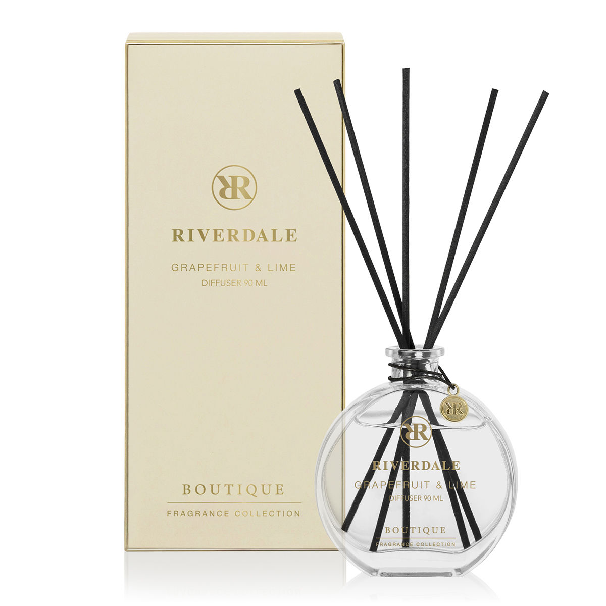 Boutique Geurstokjes Grapefruit & Lime 90ml roze