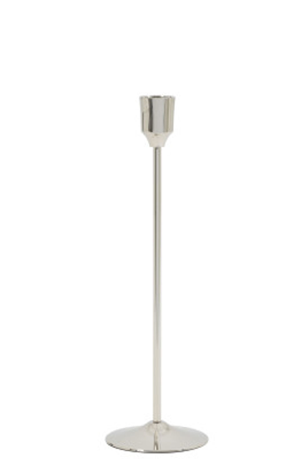Thumbnail: Candle stick Ø7,5x25,5 cm SERLA nickel