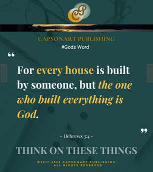 TOTT  Devotional | Every House   | Hebrews 3:4