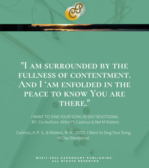  TOTT  Devotional | "You Are There"  | Book Quote