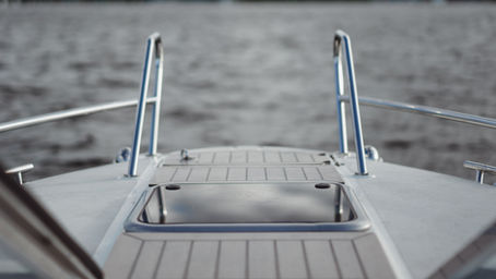 Voorkant van een boot 