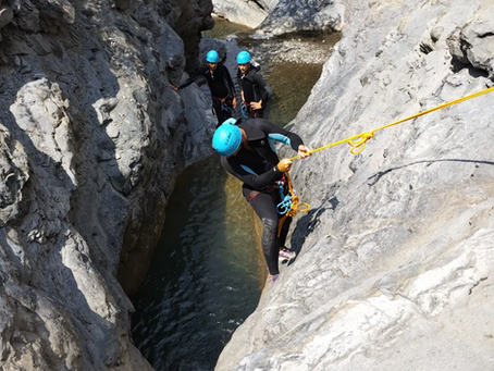 Canyoning autour de Digne les bains