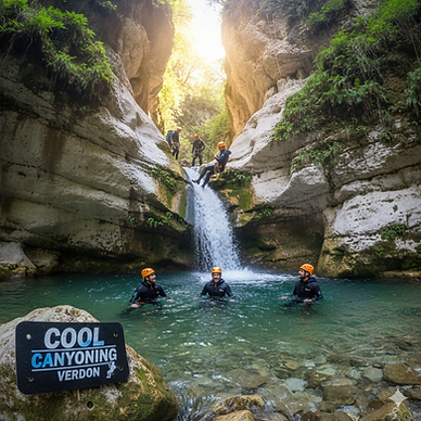 Gorges du Loup Canyoning