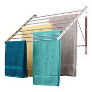 Wall Mounted Clothes Drying Rack - https://amzn.to/3NiMk0b