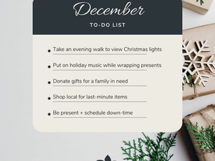 December To-Do List