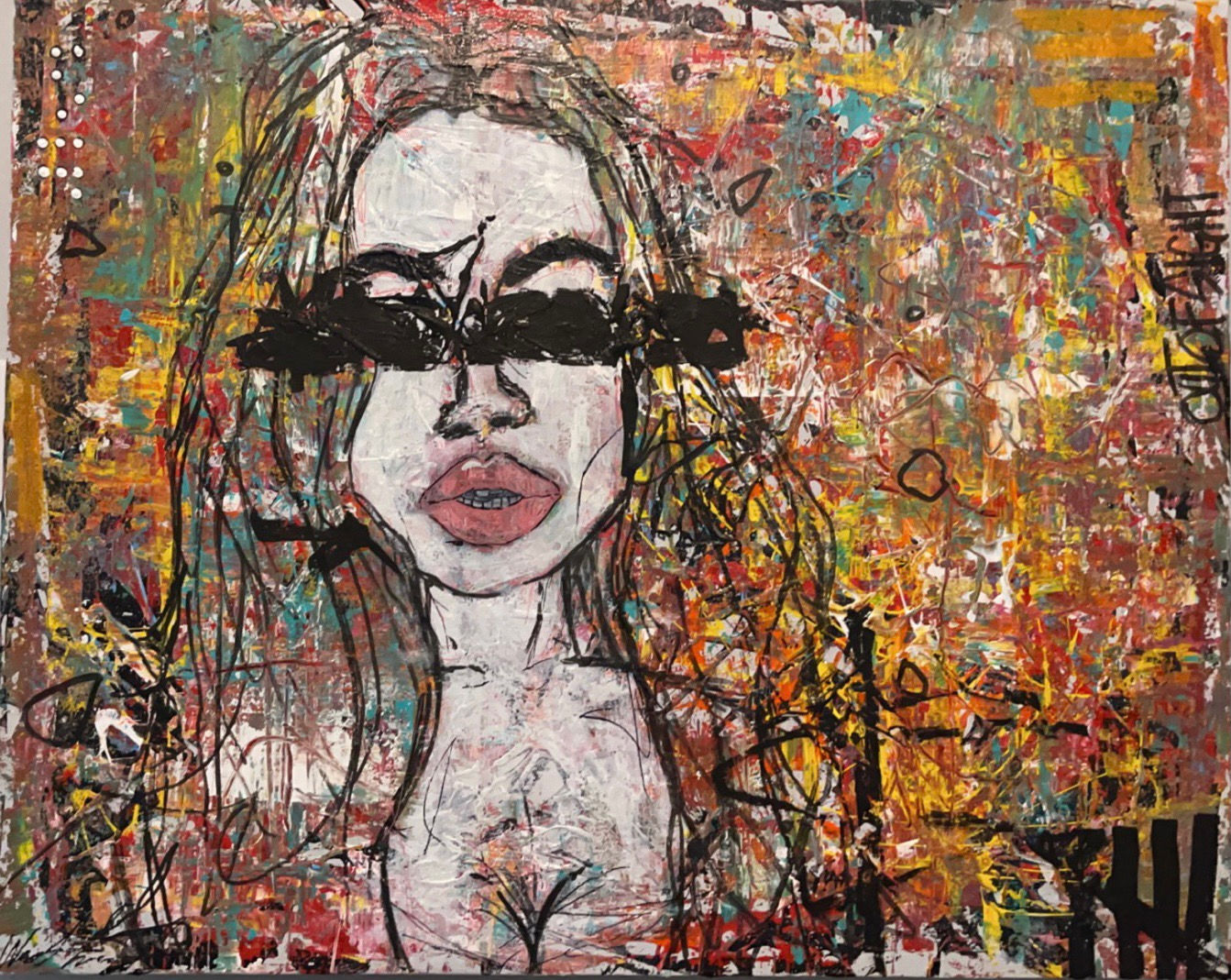 “Out of Sight” 30” x 24”