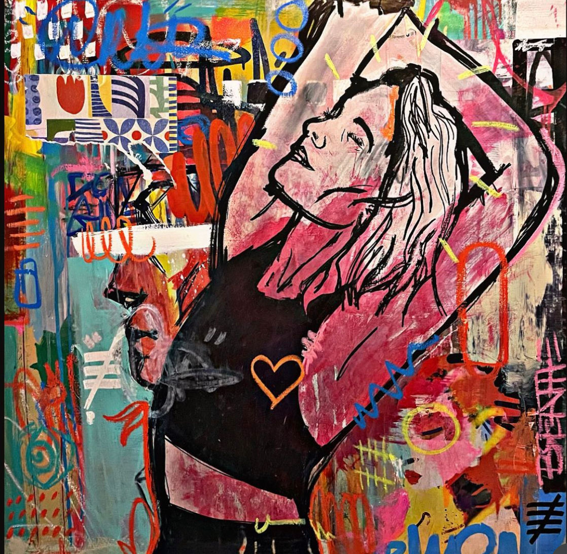 Eyes Open 36” x 36”