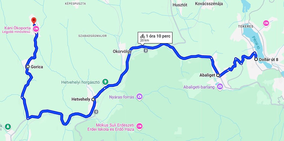 40 km-es, kellemes távolság az erdei utakon, kisebb-nagyobb emelkedőkkel