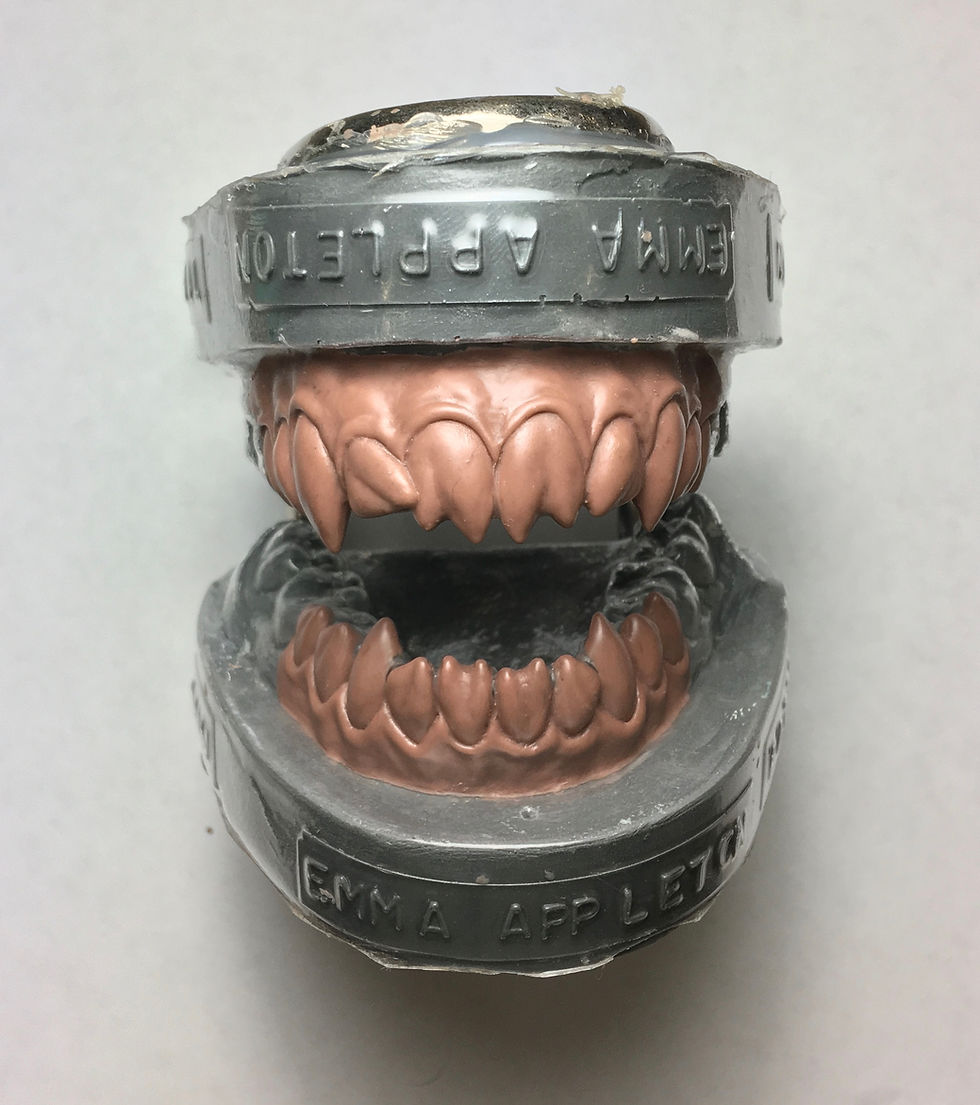 Demon Character Denture Sculptures