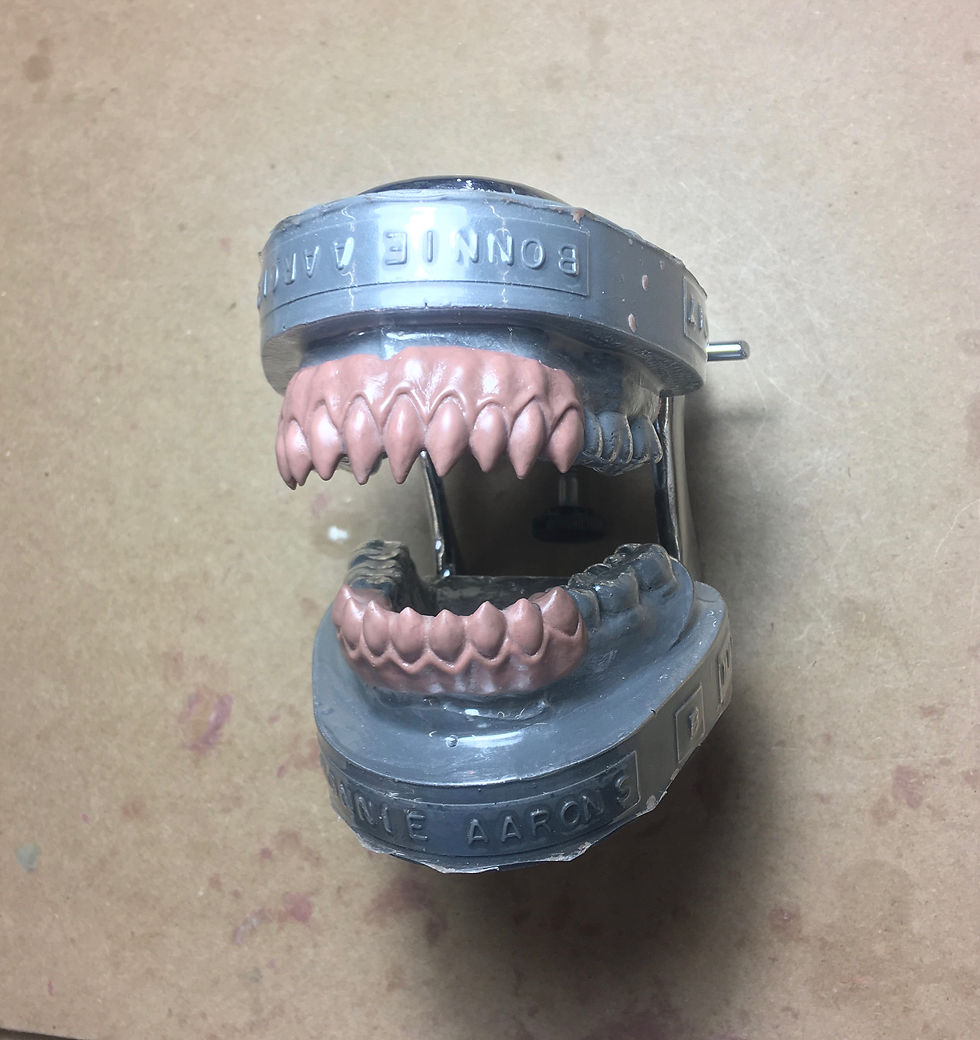 "Valak" Nun Denture Sculptures