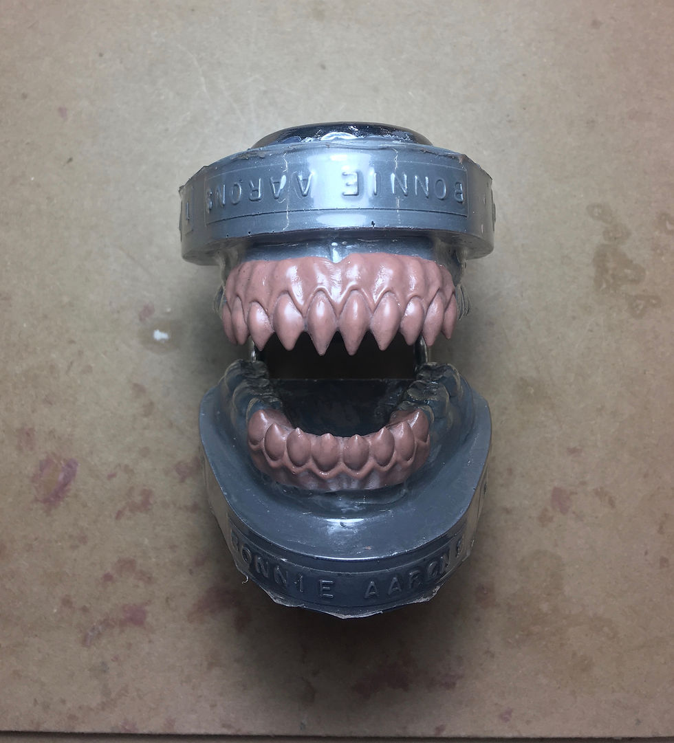"Valak" Nun Denture Sculptures